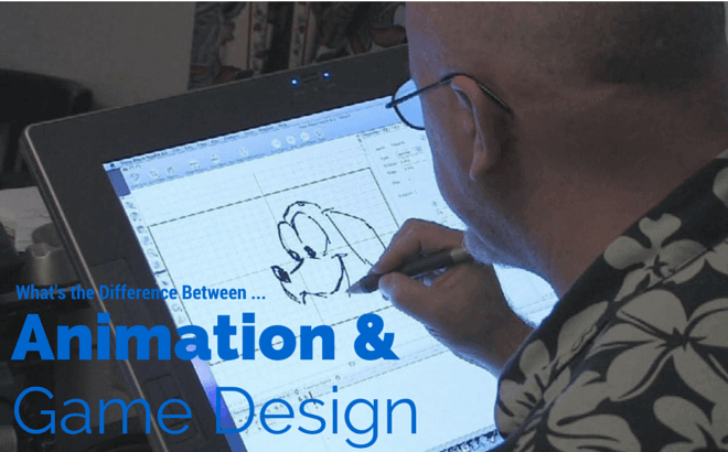 What's the Difference Between Animation and Video Game Design?