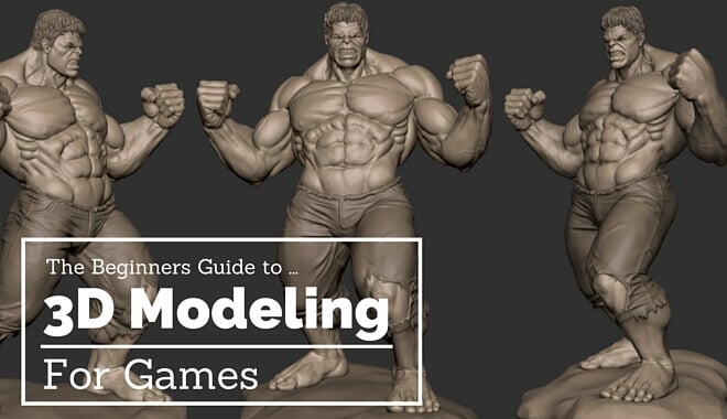 How to make 3D models for games