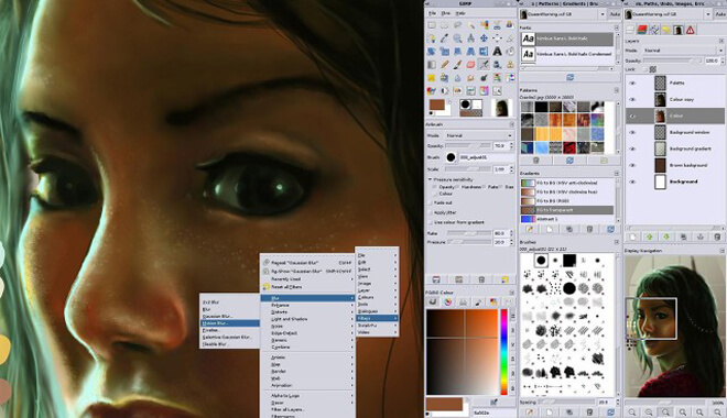 Gimp Graphic Design Software