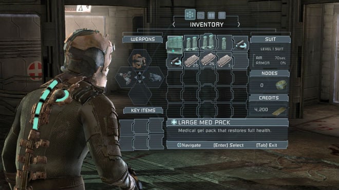 Dead Space UI