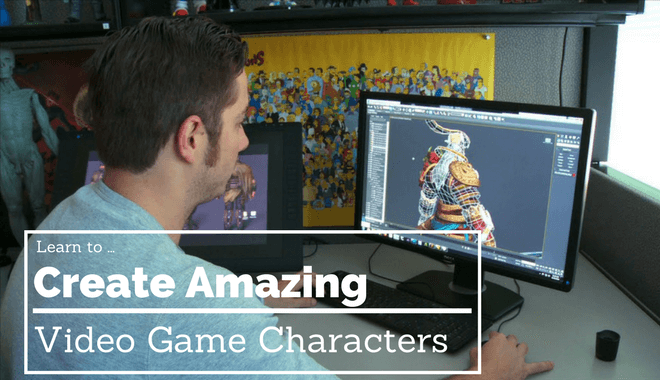 how to create video game characters