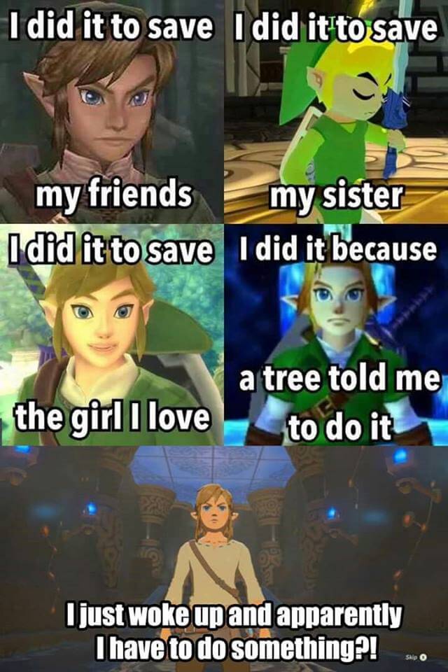 The Legend Of Zelda: 10 Calling Link Zelda Memes That Are Too Funny