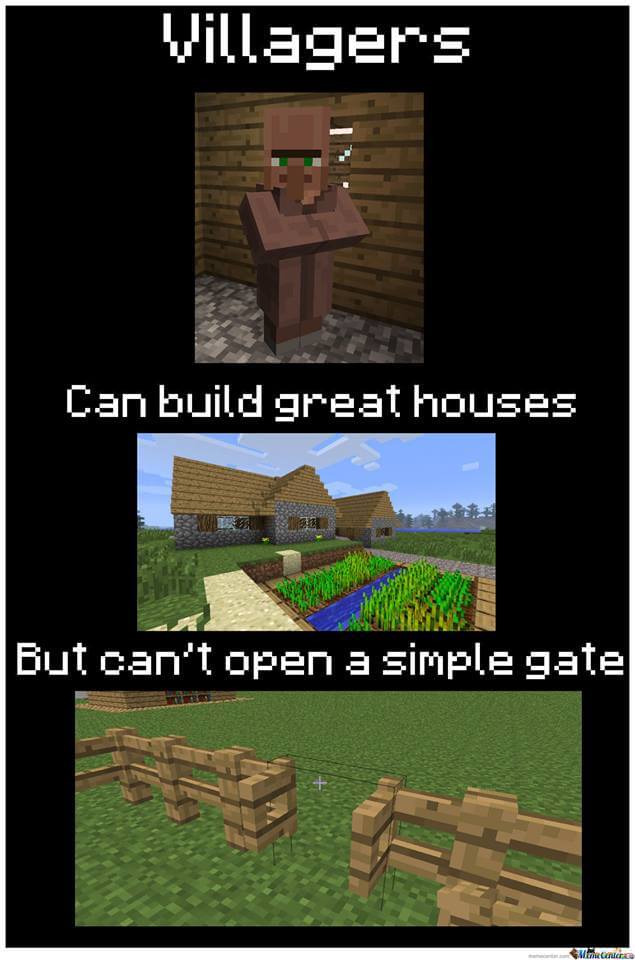 41+ Funny Minecraft Villager Memes Pictures