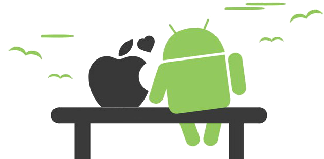 apple and android