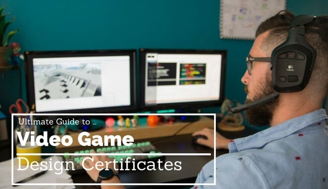 guide to video game design certificate