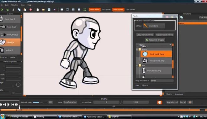 2D Animation Maker - Spriter