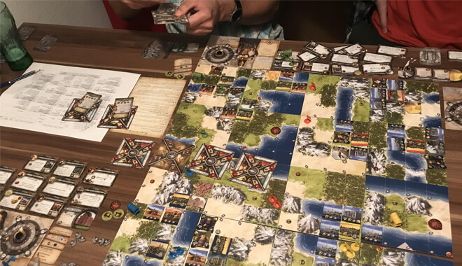 A fully developed board game