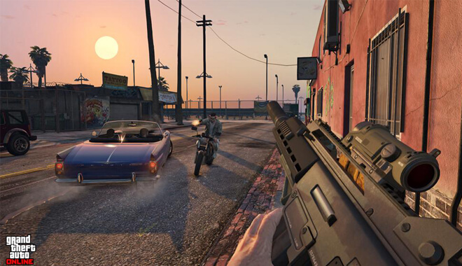 GTA V ONLINE Gameplay / Let's Play #1