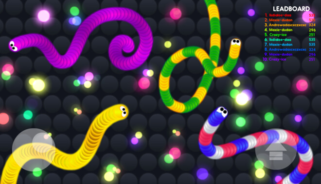 Snake IO Hyper Casual Game