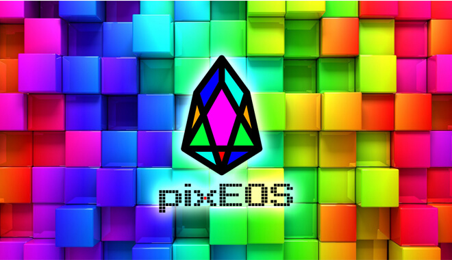 PixEOS blockchain Game