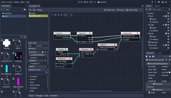 Godot Engine Cons