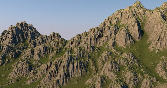 mountain terrain