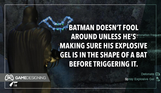 Batman's explosive gel