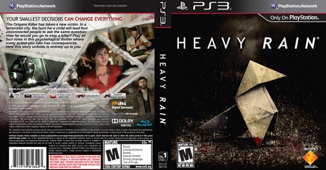 Heavy Rain Box Art