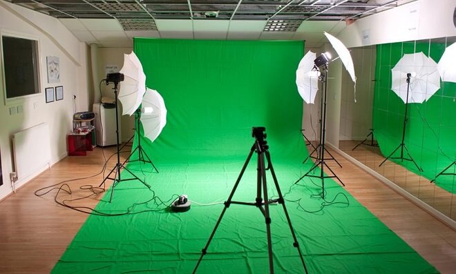 Green Screen Lighting