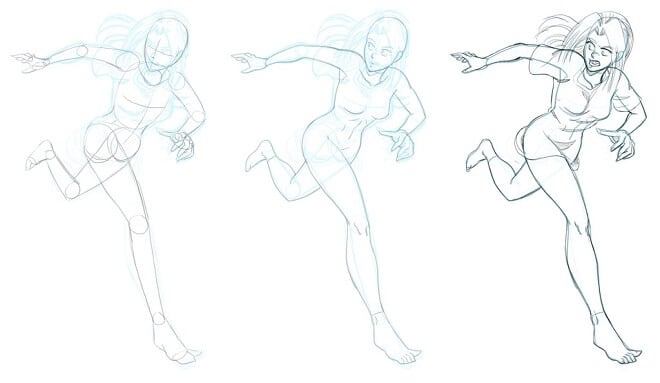 Anime Art Techniques Start With The 4 Basic Anime Poses Bonus Good Drawing Practices I'll also be doing tutorials for the tricky stuff! basic anime poses