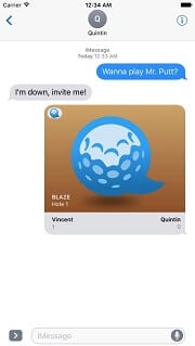 iMessage Game - Mr. Putt