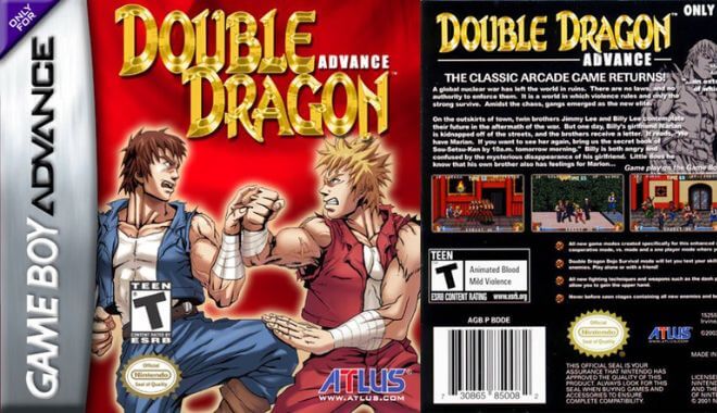 GBA - Double Dragon Advance