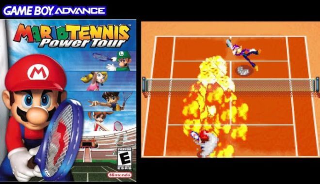 GBA - Mario Tennis: Power Tour