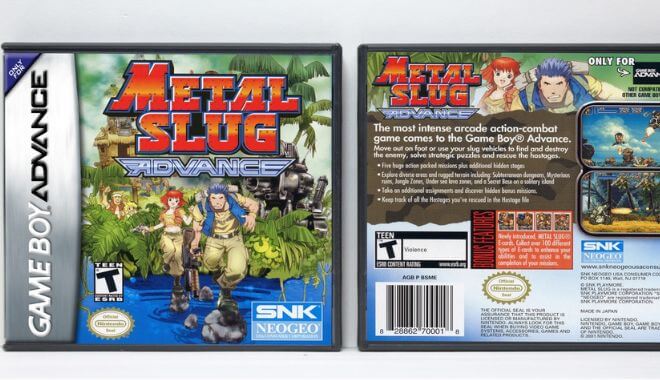 GBA - Metal Slug Advance