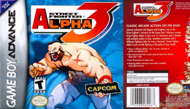 GBA - Street Fighter Alpha 3