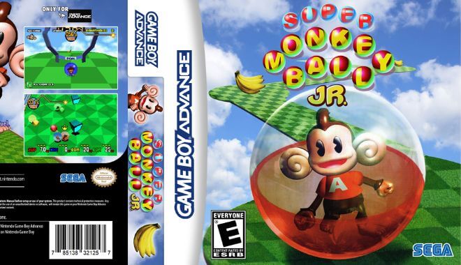 GBA - Super Monkey Ball Jr.