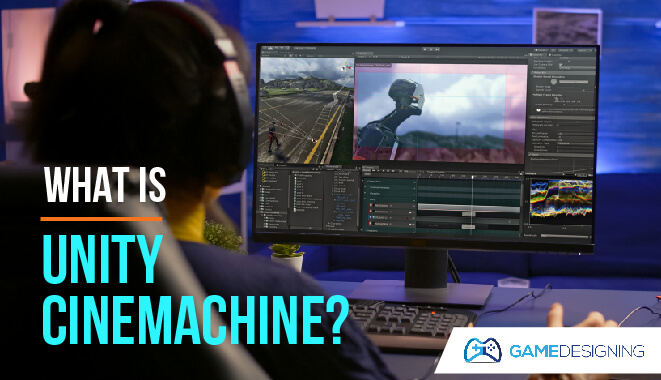 Developer making games in Unity's Cinemachine