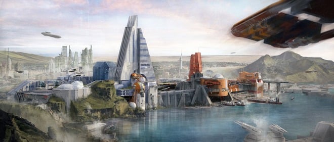 3D concept art